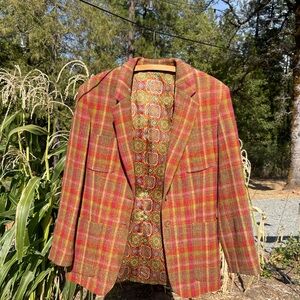 Oilily Vintage Plaid Women's Blazer